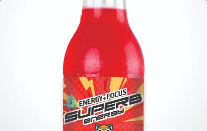 Superb Energy drink bottle